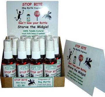  natural herbal sprays
 insect repellent 